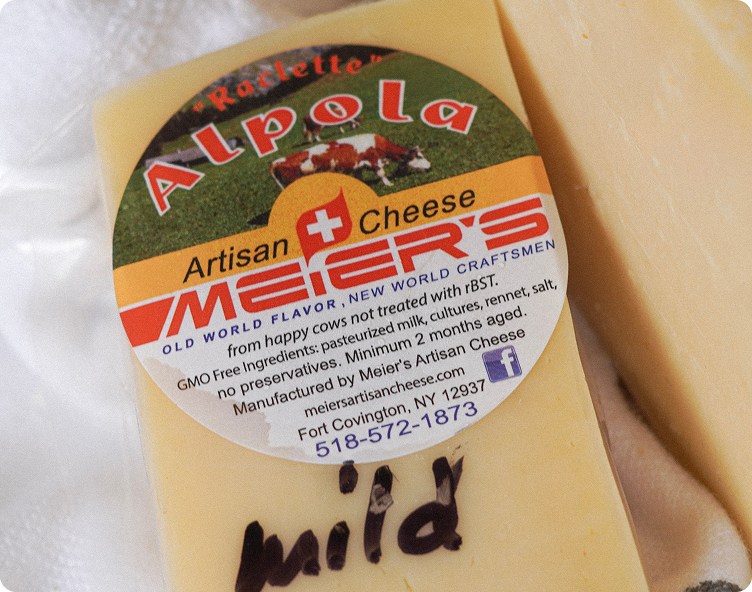 Mild cheese from Meier's
